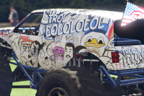 Troller Monster Truck Paintjob